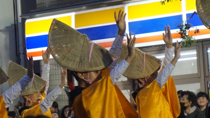 Awa Odori dance festival in Koenji, August 2023